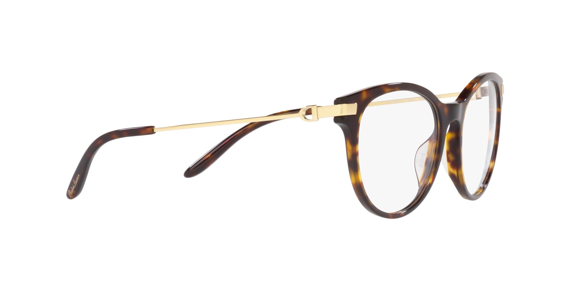 Eyeglasses Ralph Lauren RL 6231U (5003) color havana scuro lucido shape round lenses lente demo
