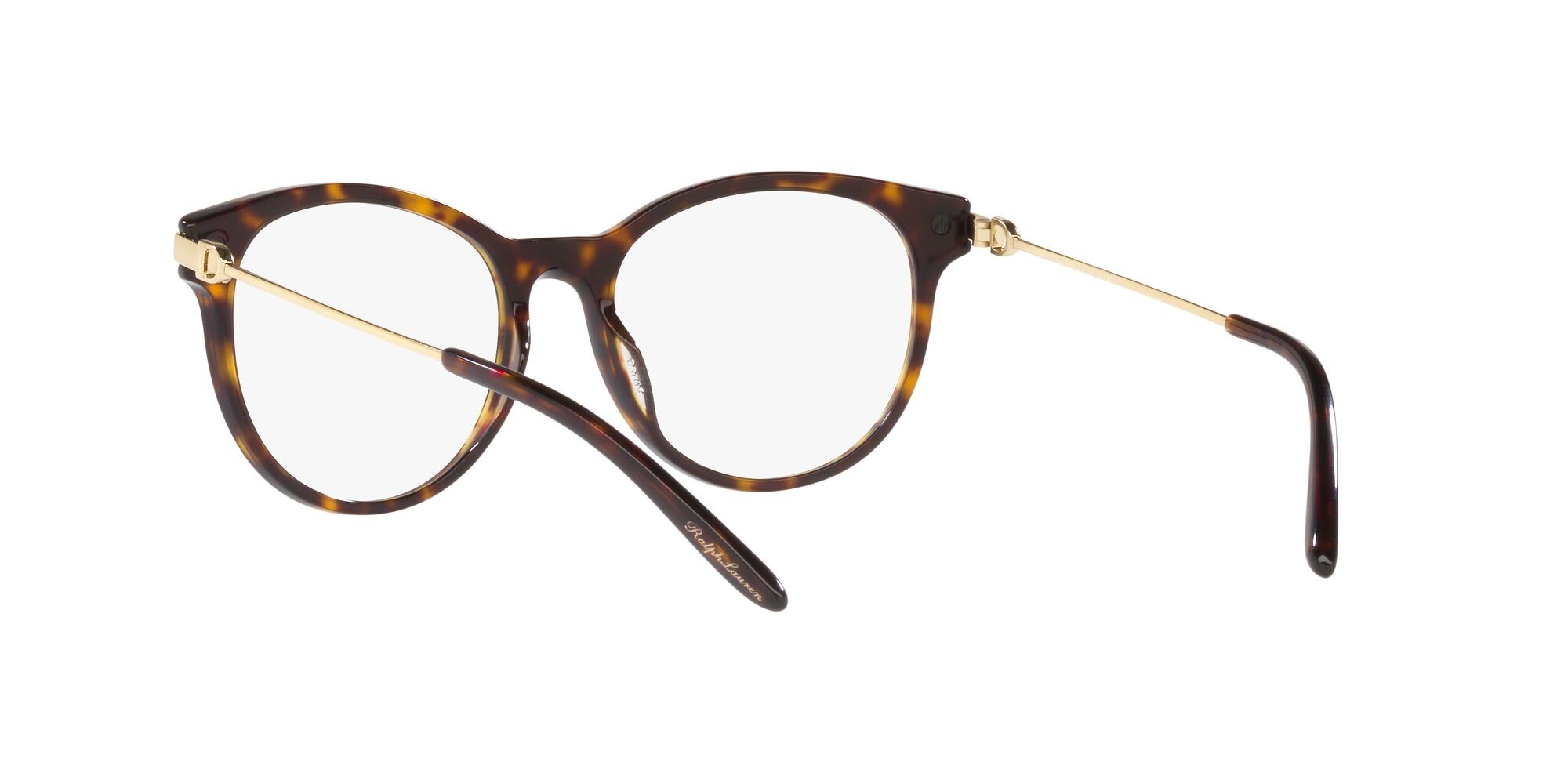 Eyeglasses Ralph Lauren RL 6231U (5003) color havana scuro lucido shape round lenses lente demo