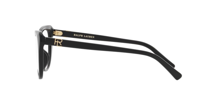 Eyeglasses Ralph Lauren RL 6232U (5001) color nero shape cat eye lenses lente demo