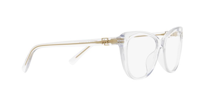 Eyeglasses Ralph Lauren RL 6232U (5002) color cristallo shape cat eye lenses lente demo