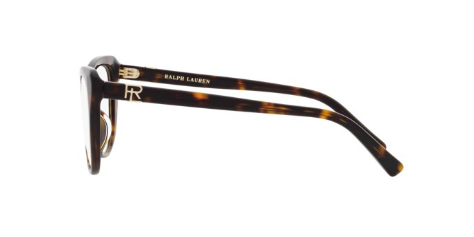Eyeglasses Ralph Lauren RL 6232U (5003) color havana shape cat eye lenses lente demo