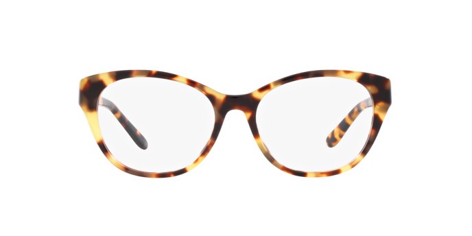 Brillen Ralph Lauren RL 6235QU (5004) farbe havana form cat-eye gläser lente demo