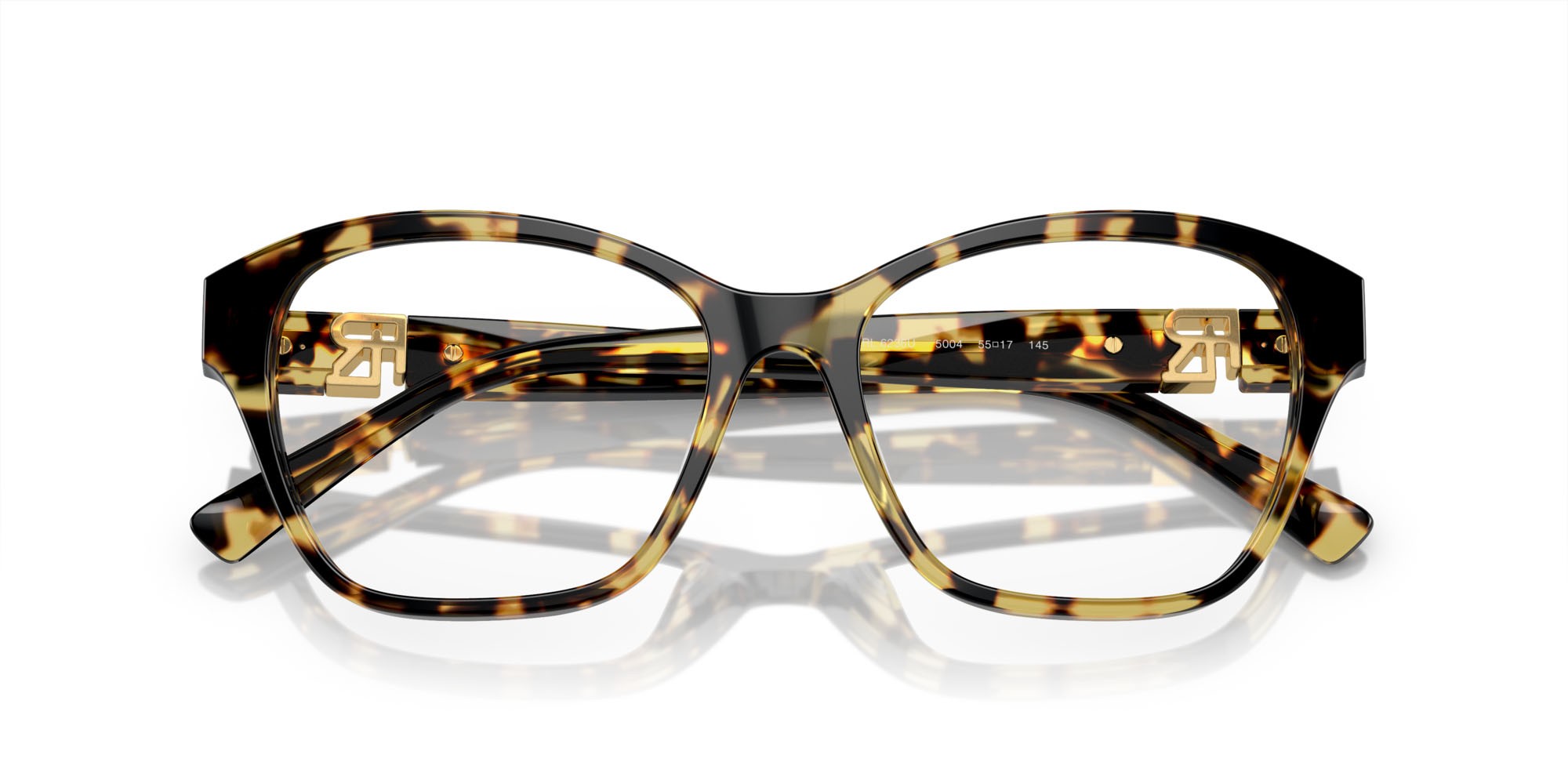 Eyeglasses Ralph Lauren RL 6236U (5004) color havana shape square lenses lente demo