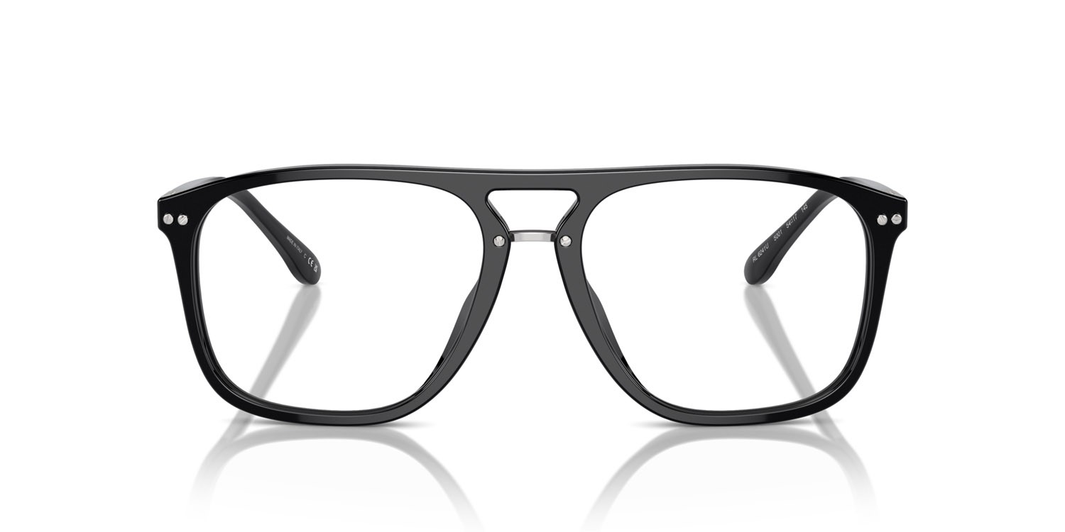 Brillen Ralph Lauren RL 6241U (5001) farbe nero form quadratisch gläser lente demo