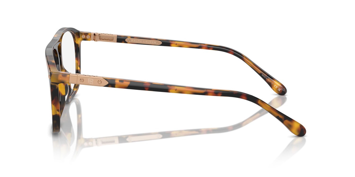Occhiali da vista Ralph Lauren RL 6241U (5134) colore havana anticato forma quadrato lenti lente demo