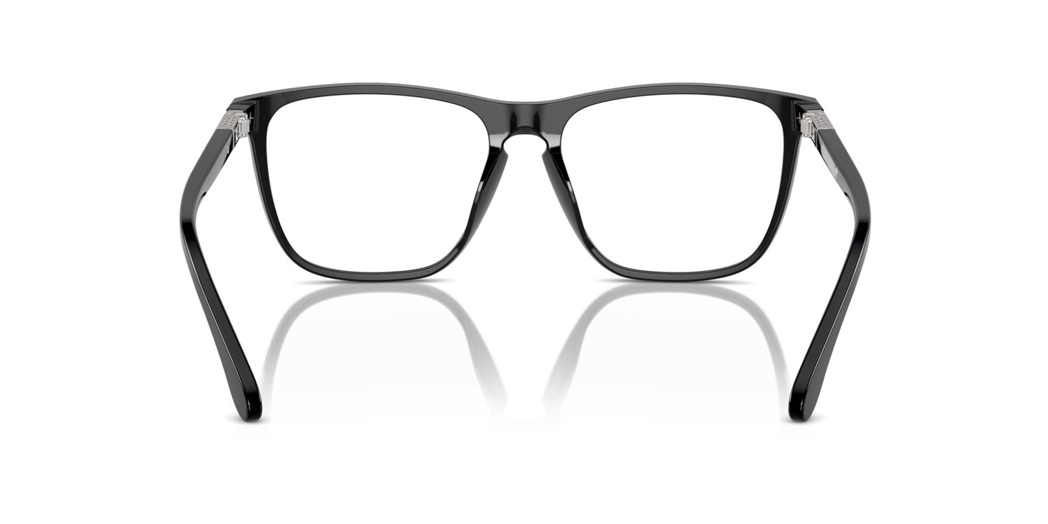 Occhiali da vista Ralph Lauren RL 6242U (5001) colore nero forma quadrato lenti lente demo