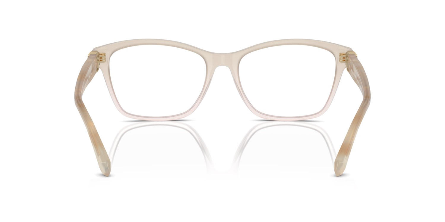 Occhiali da vista Ralph Lauren RL 6243 (6181) colore nude trasparente forma cat eye lenti lente demo