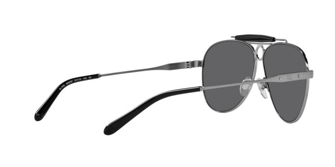Sunglasses Ralph Lauren The Countryman RL 7078 (9002B1) color gunmetal shape aviator lenses grigio