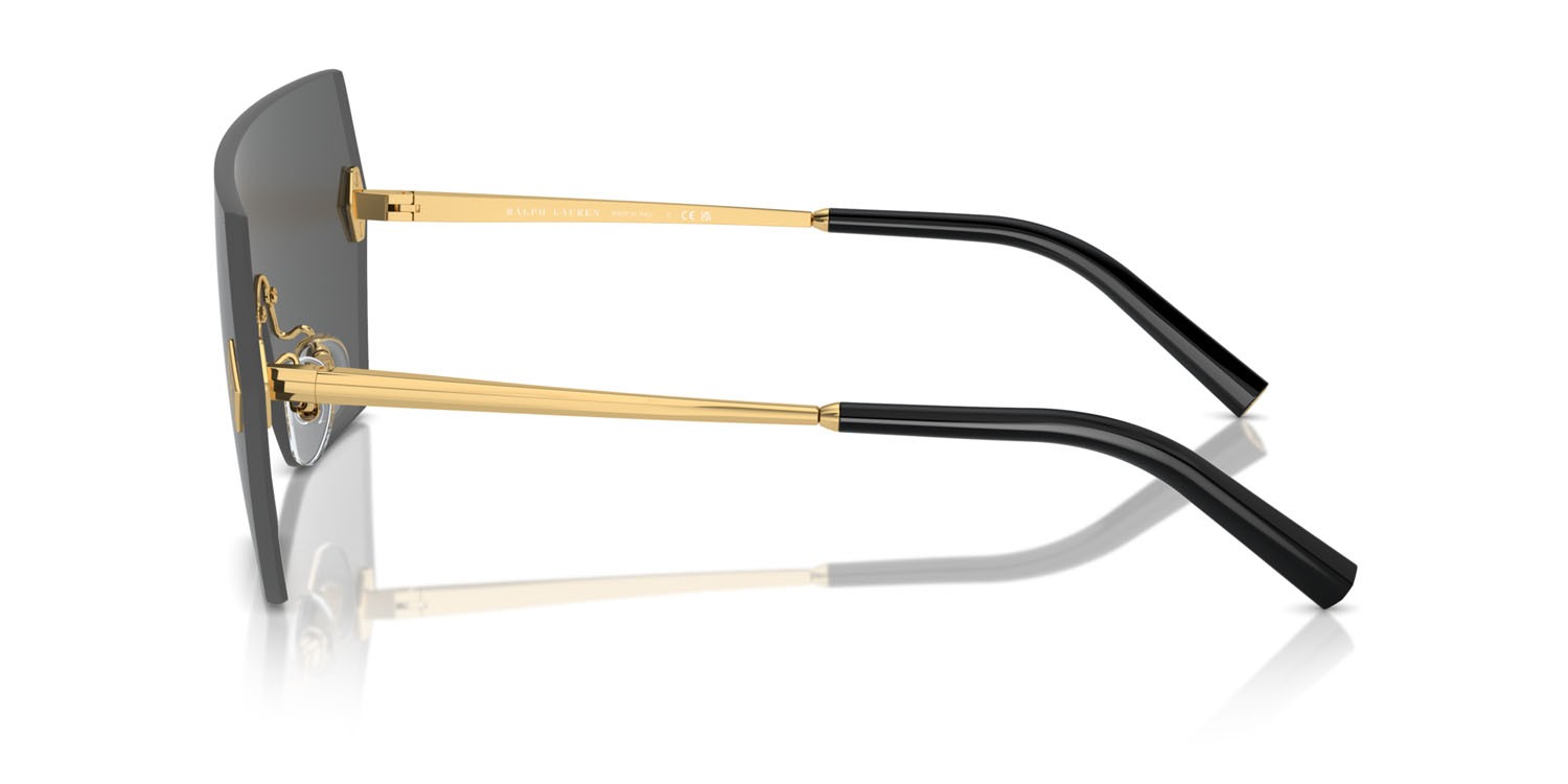 Sunglasses Ralph Lauren The Harper RL 7085 (900487) color grigio scuro shape rectangle lenses grigio scuro