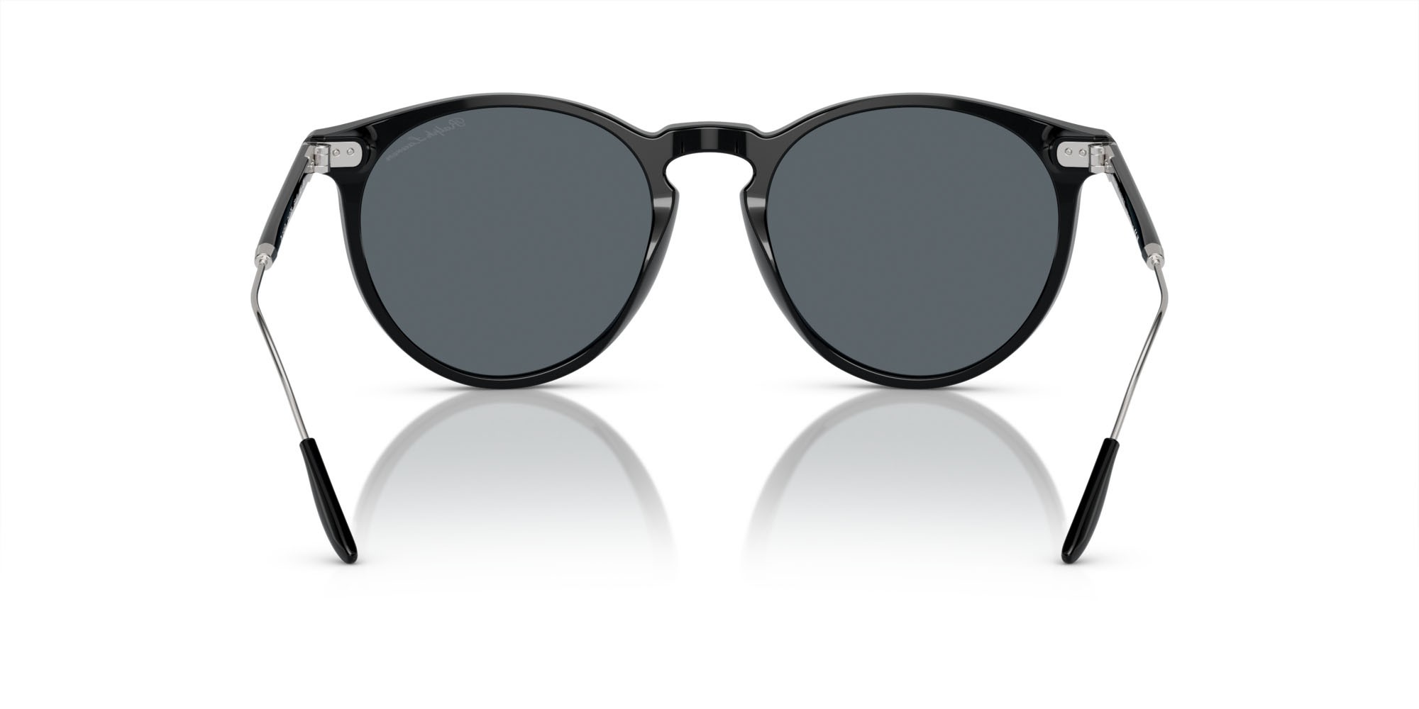 Sonnenbrillen Ralph Lauren RL 8181P (6143R5) farbe nero form pantos gläser blu
