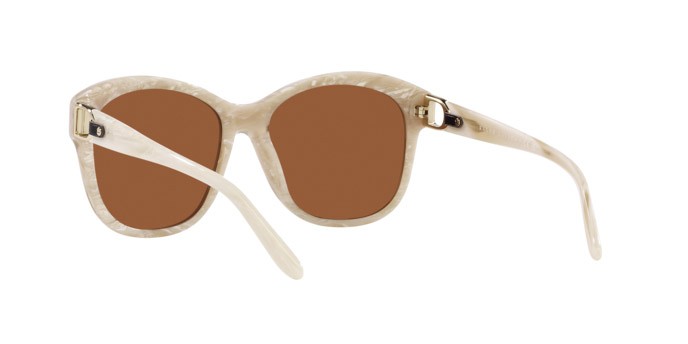 Sonnenbrillen Ralph Lauren RL 8190Q (608473) farbe crema effetto corno form oval gläser marrone chiaro
