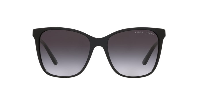 Sunglasses Ralph Lauren RL 8201 (50018G) color shiny black shape square lenses gradient grey