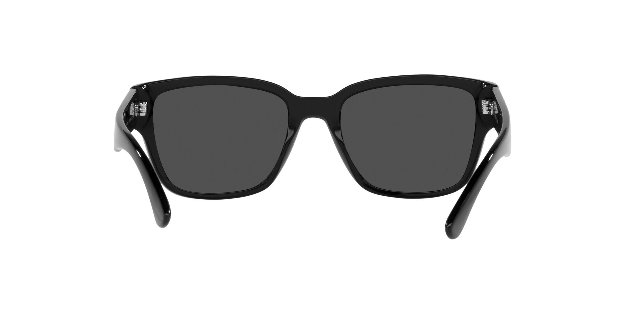 Occhiali da sole Ralph Lauren RL 8205 (500187) colore nero lucido forma quadrato lenti grigio scuro