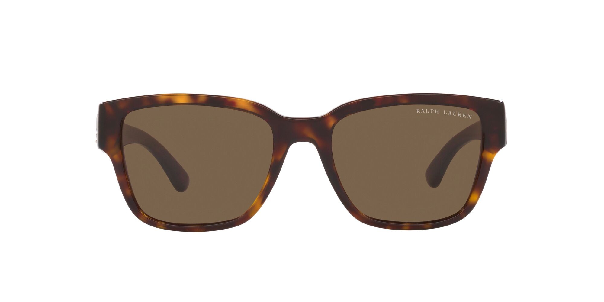 Sunglasses Ralph Lauren RL 8205 (500373) color havana scuro lucido shape square lenses marrone scuro