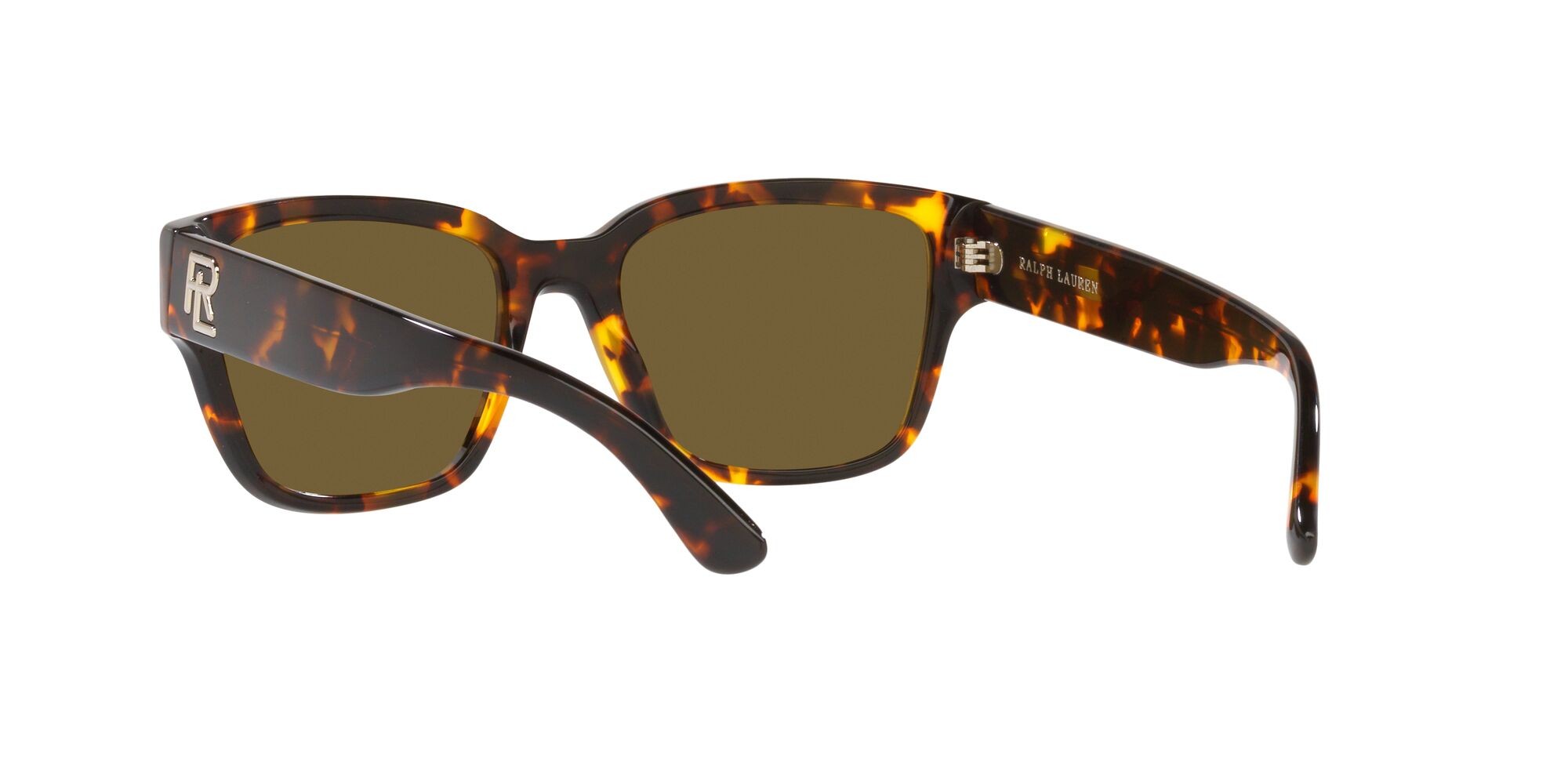 Sunglasses Ralph Lauren RL 8205 (513480) color havana anticato brillante shape square lenses marrone scuro