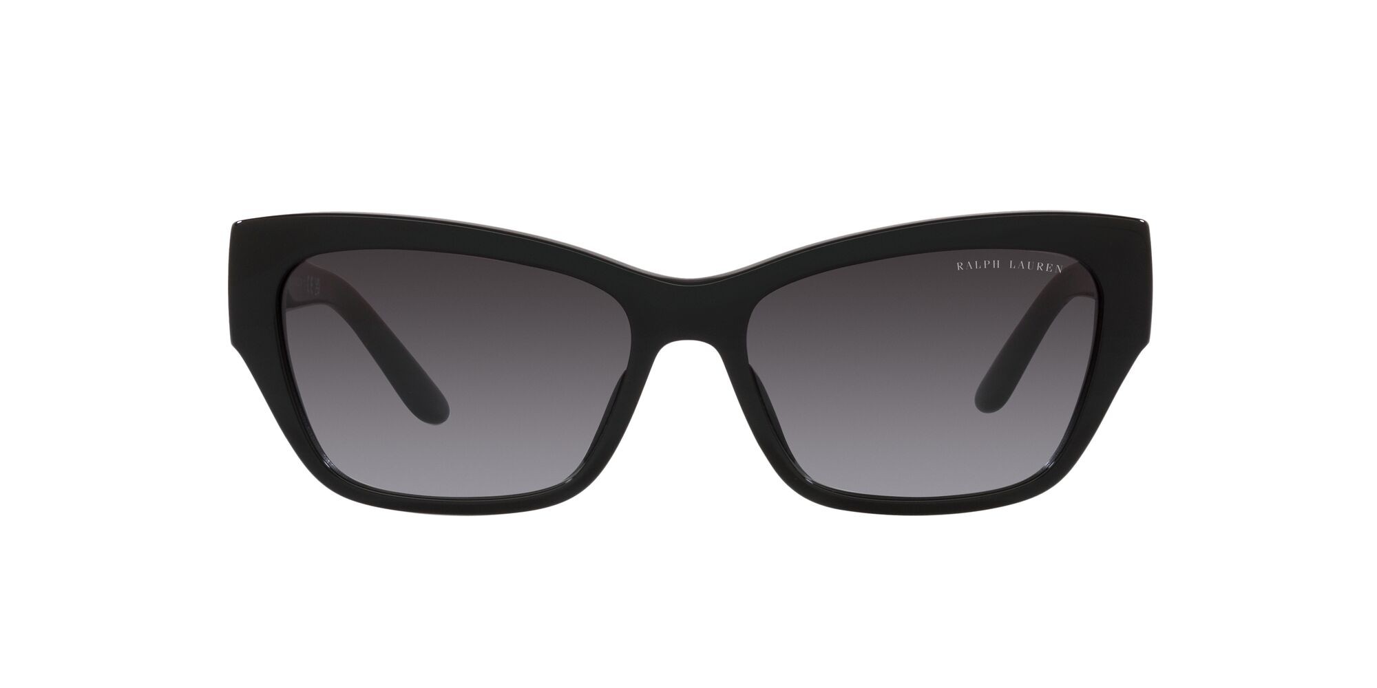 Sonnenbrillen Ralph Lauren RL 8206U (50018G) farbe nero lucido form schmetterling gläser grigio sfumato