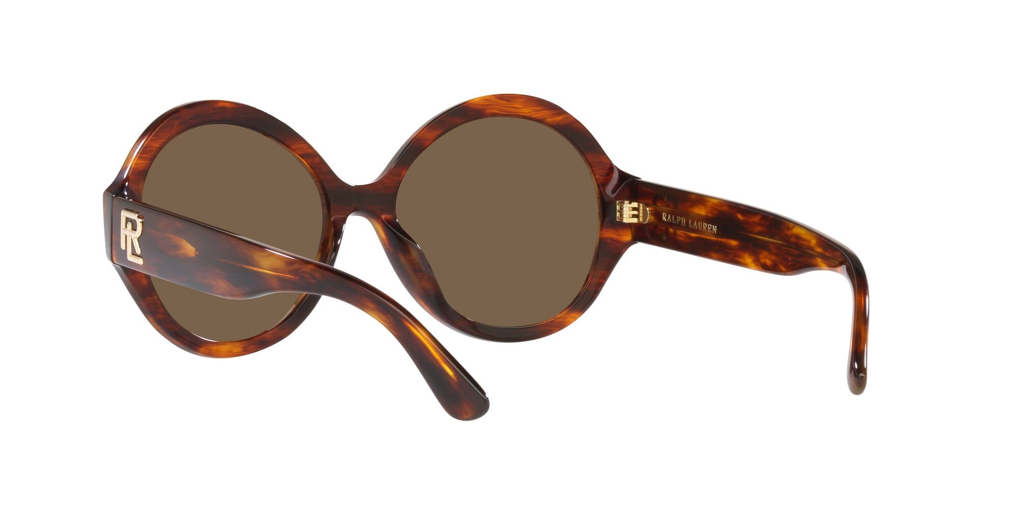 Sonnenbrillen Ralph Lauren RL 8207U (500773) farbe striato havana lucido form rund gläser marrone