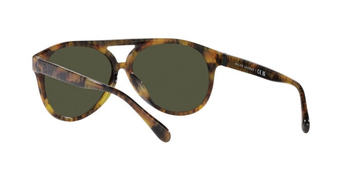 Sunglasses Ralph Lauren The Cruiser RL 8211U (501731) color havana jerry shape aviator lenses verde