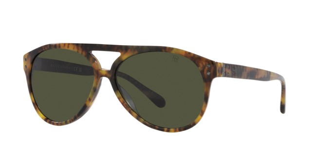 Sunglasses Ralph Lauren The Cruiser RL 8211U (501731) color havana jerry shape aviator lenses verde