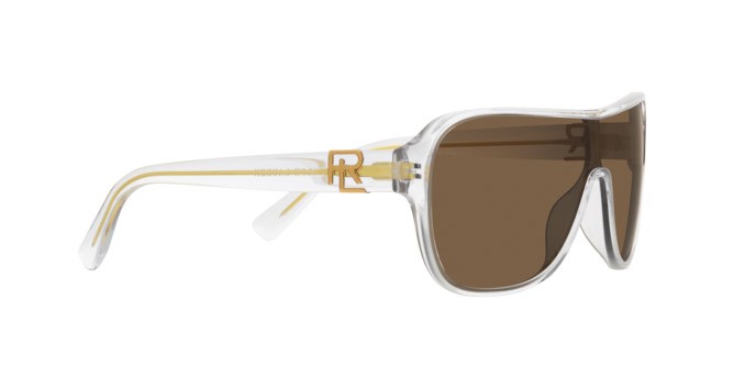 Sonnenbrillen Ralph Lauren The Dillion RL 8214U (500273) farbe cristallo form unregelmäßig gläser marrone