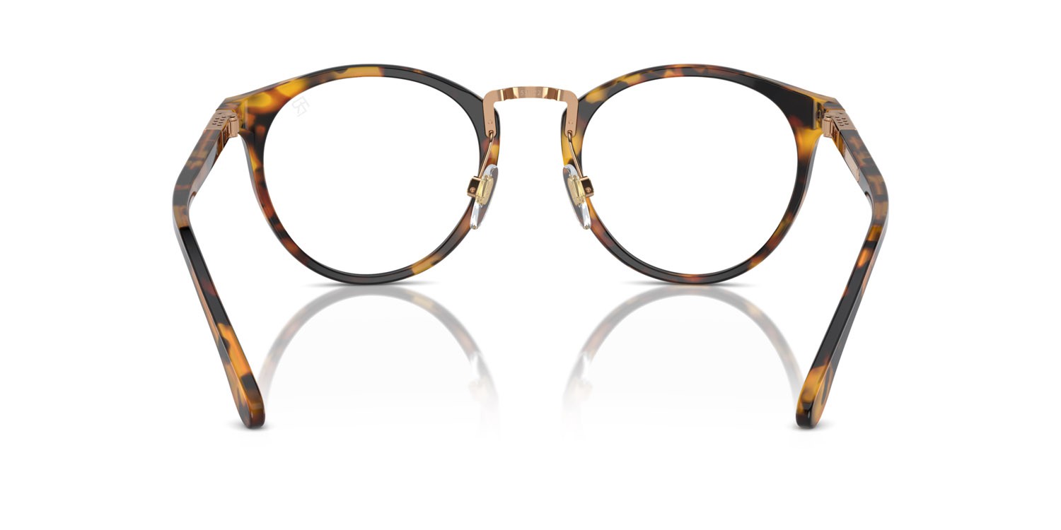 Sunglasses Ralph Lauren The Quincy RL 8223 (5134BF) color havana anticato shape pantos lenses trasparente/blu