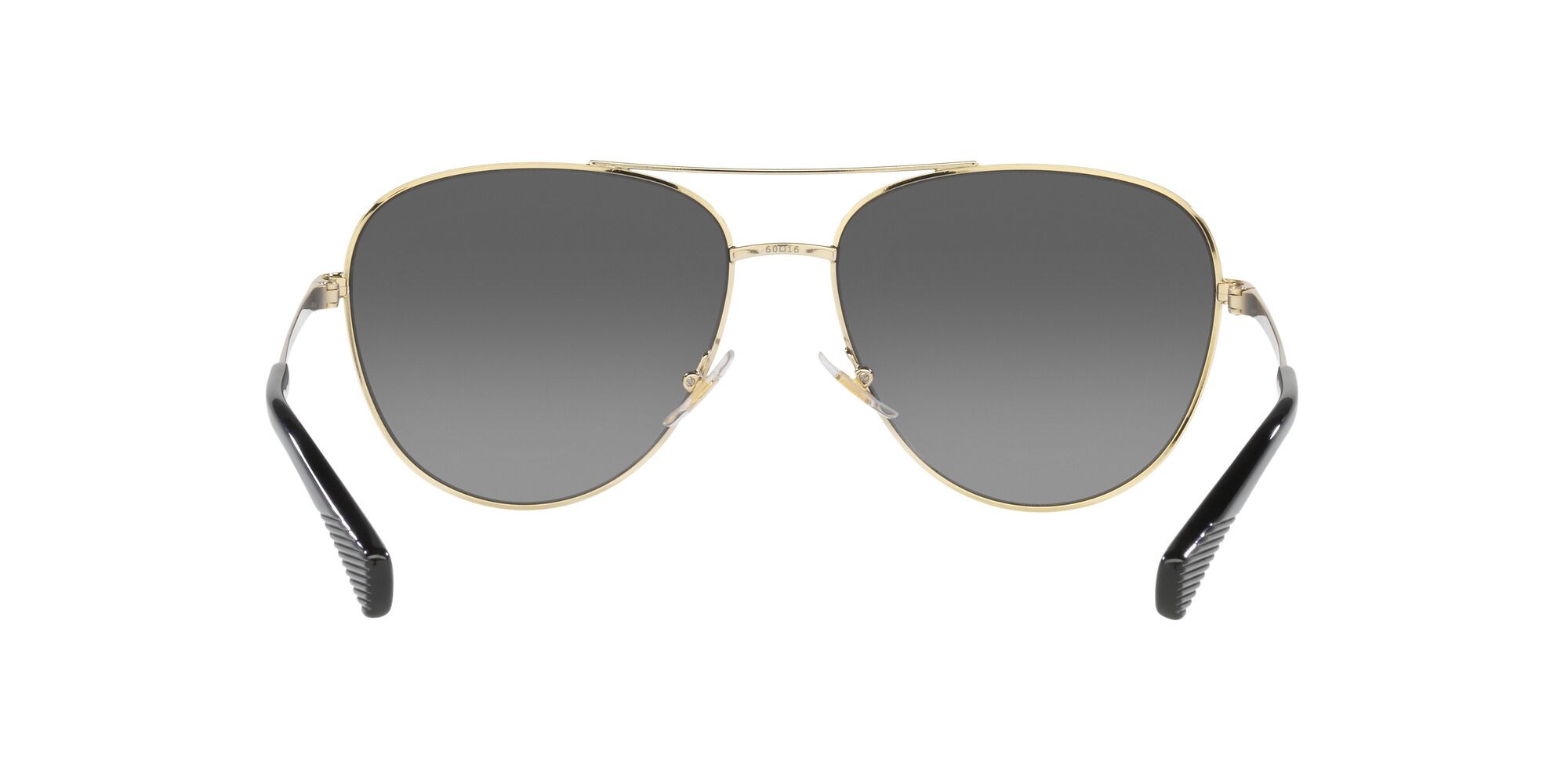 Sunglasses Ralph RA 4139 (9116T3) color oro pallido lucido shape aviator lenses polarizzata grigio sfumato