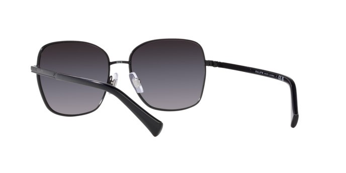 Sonnenbrillen Ralph RA 4141 (90038G) farbe nero lucido form rechteckig gläser grigio sfumato