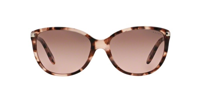 Sonnenbrillen Ralph RA 5160 (111614) farbe rosy tort form cat-eye gläser brown gradient pink