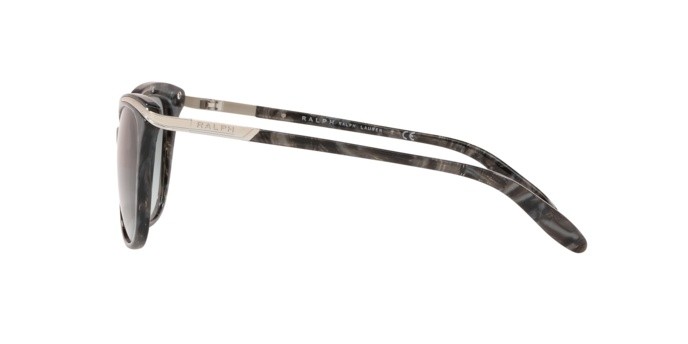 Sonnenbrillen Ralph RA 5203 (573611) farbe marble black form cat-eye gläser gradient grey