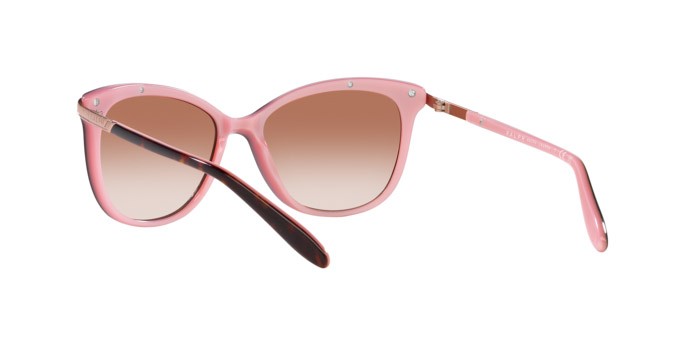 Sonnenbrillen Ralph RA 5203 (599/13) farbe havana rosa form cat-eye gläser marrone sfumato