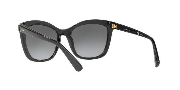 Sonnenbrillen Ralph RA 5252 (5001T3) farbe black form quadratisch gläser polar grey gradient