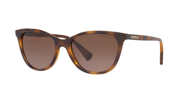Sonnenbrillen Ralph RA 5259 (5003T5) farbe dark havana form quadratisch gläser brown gradient polar