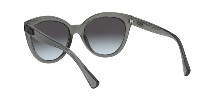 Sonnenbrillen Ralph RA 5260 (57998G) farbe trasparent grey form schmetterling gläser gradient grey