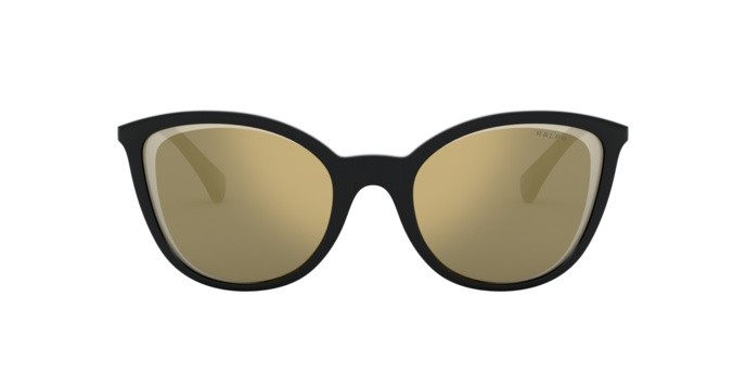 Sonnenbrillen Ralph RA 5262 (50016G) farbe black form schmetterling gläser mirror silver
