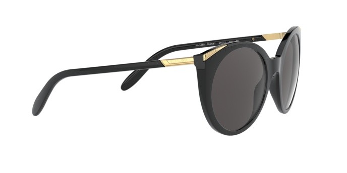 Sunglasses Ralph RA 5269 (500187) color black shape butterfly lenses dark grey