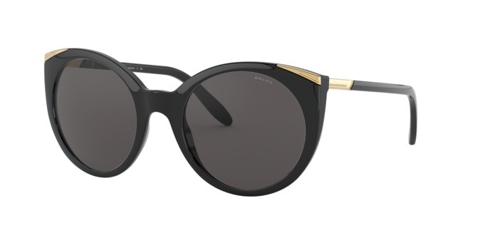 Sunglasses Ralph RA 5269 (500187) color black shape butterfly lenses dark grey