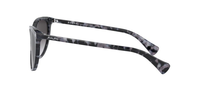 Sonnenbrillen Ralph RA 5270 (58888G) farbe spotted havana black form schmetterling gläser gradient grey