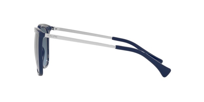 Sonnenbrillen Ralph RA 5280 (5620V1) farbe shiny blue form cat-eye gläser gradient blu