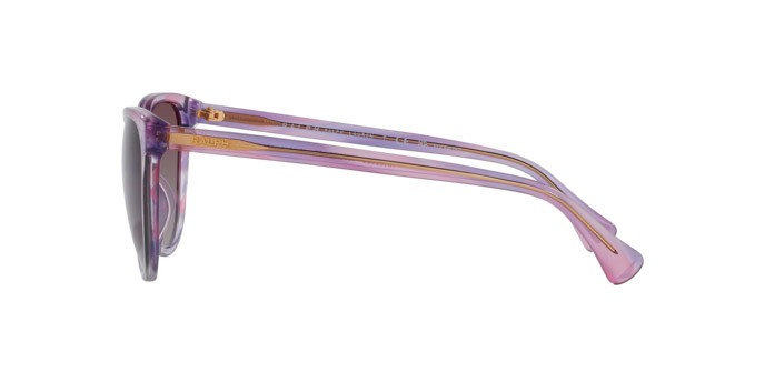 Sonnenbrillen Ralph RA 5282U (603662) farbe viola brillante striato form cat-eye gläser lente demo