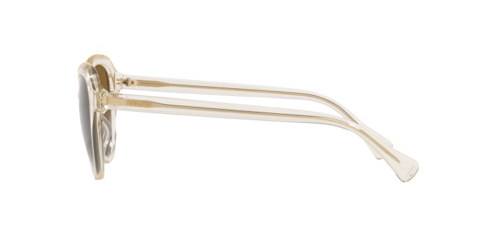 Sonnenbrillen Ralph RA 5286U (5034T5) farbe shiny pinot grigio form rund gläser amber gradient brown