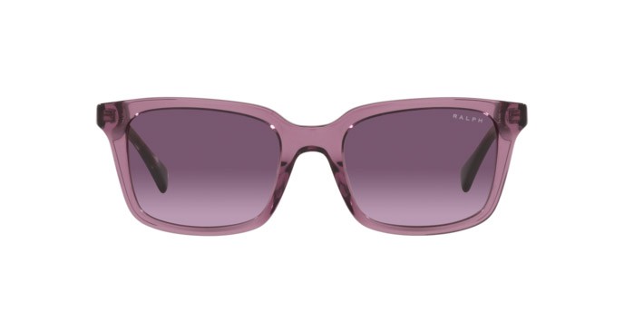 Sonnenbrillen Ralph RA 5287 (60088H) farbe shiny transparent violet form quadratisch gläser gradient violet
