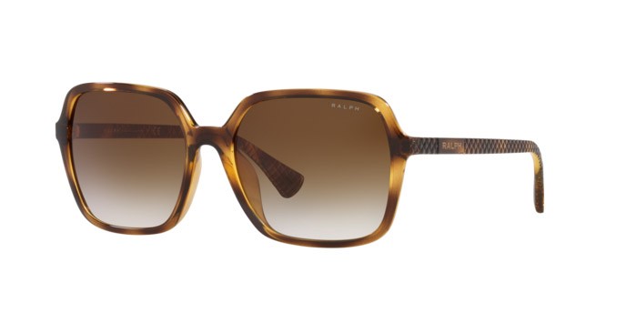 Sonnenbrillen Ralph RA 5291U (500313) farbe shiny dark havana form quadratisch gläser gradient brown