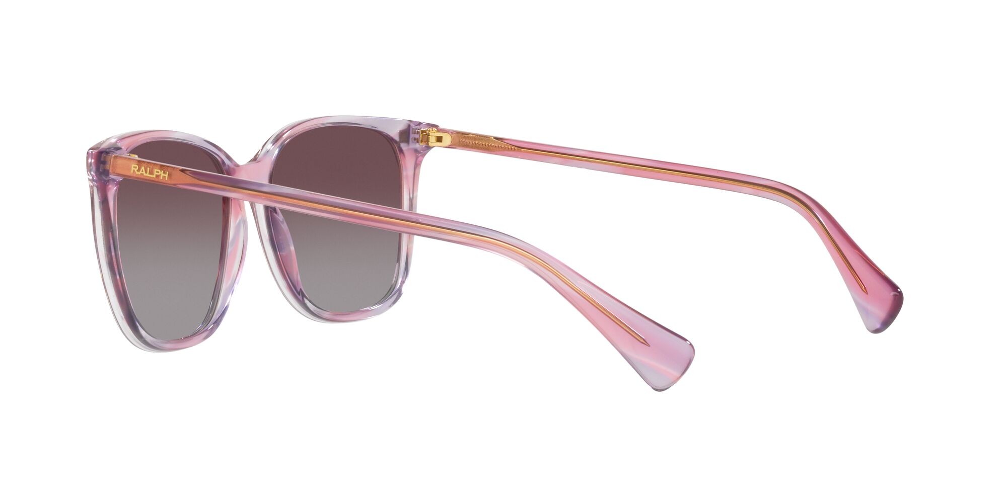 Sunglasses Ralph Vvcv RA 5293 (603662) color viola striato shape square lenses polarizzata violetto