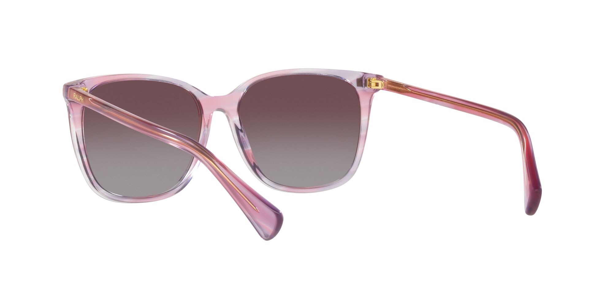 Sunglasses Ralph Vvcv RA 5293 (603662) color viola striato shape square lenses polarizzata violetto