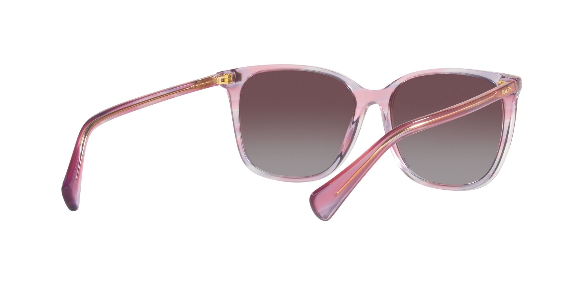 Sunglasses Ralph Vvcv RA 5293 (603662) color viola striato shape square lenses polarizzata violetto