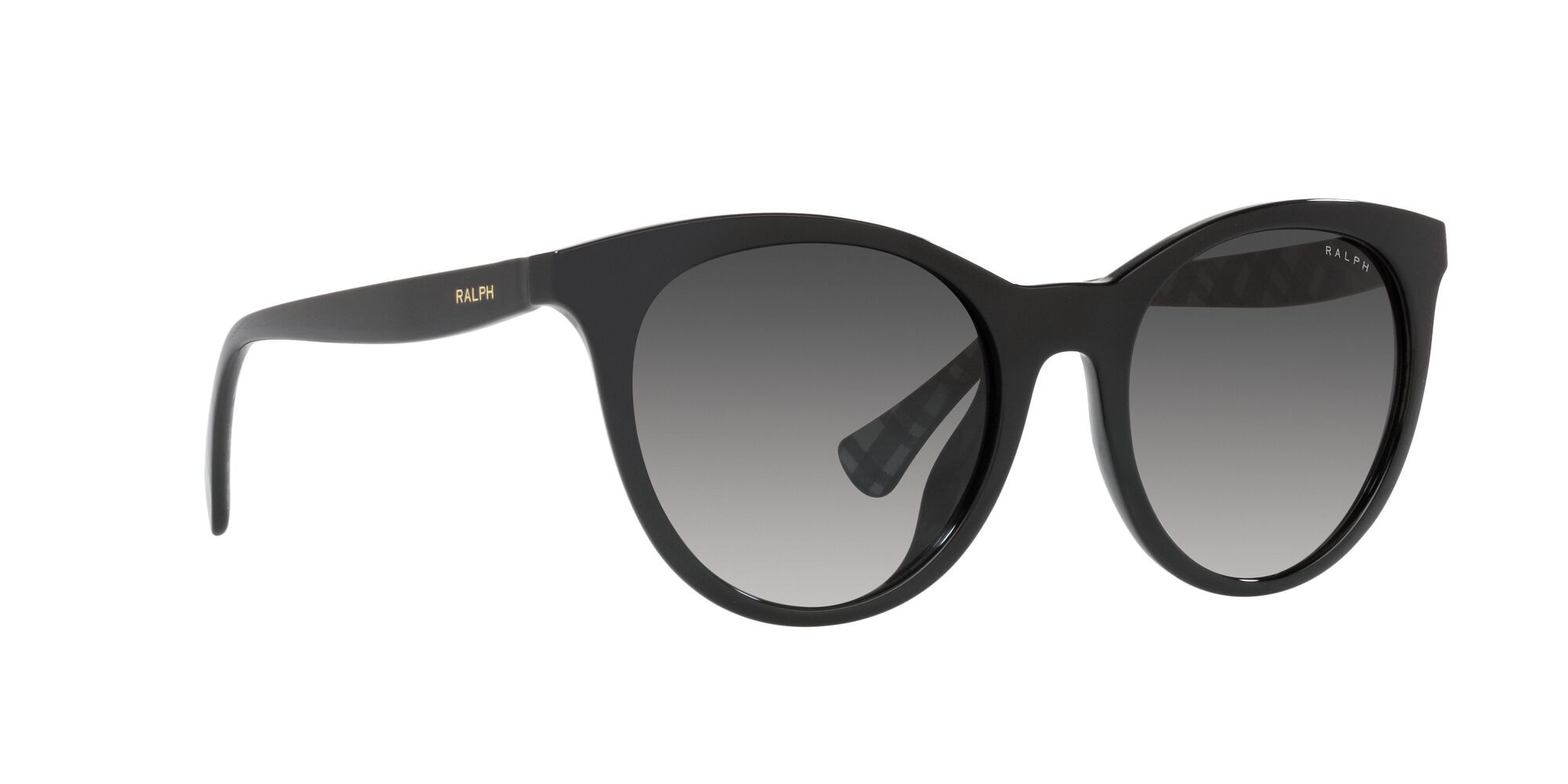 Sonnenbrillen Ralph RA 5294U (500187) farbe nero lucido form rund gläser grigio sfumato