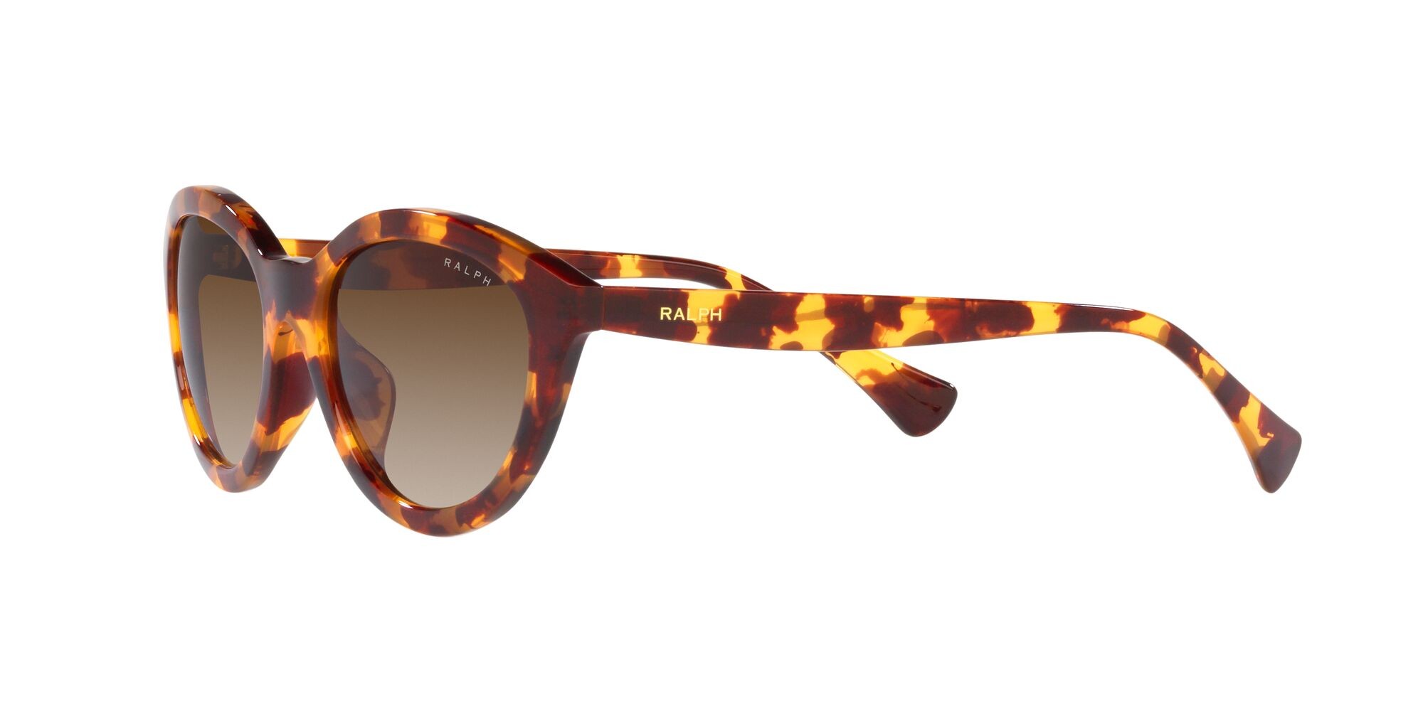 Sonnenbrillen Ralph RA 5295U (588513) farbe havana lucido form oval gläser marrone sfumato