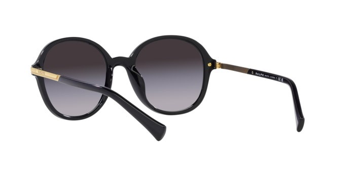 Sonnenbrillen Ralph RA 5297U (50018G) farbe nero lucido form rund gläser grigio sfumato