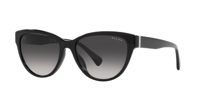 Sonnenbrillen Ralph RA 5299U (50018G) farbe nero lucido form oval gläser grigio sfumato