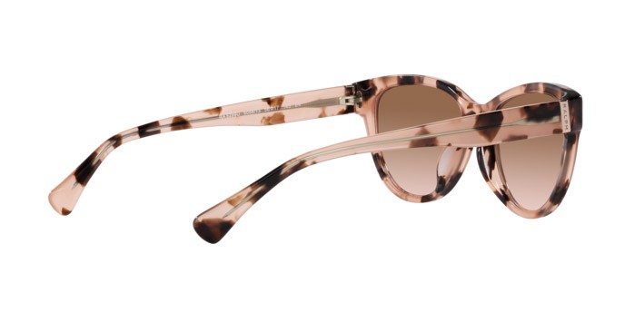Sonnenbrillen Ralph RA 5299U (605813) farbe rosa lucido havana form oval gläser marrone sfumato